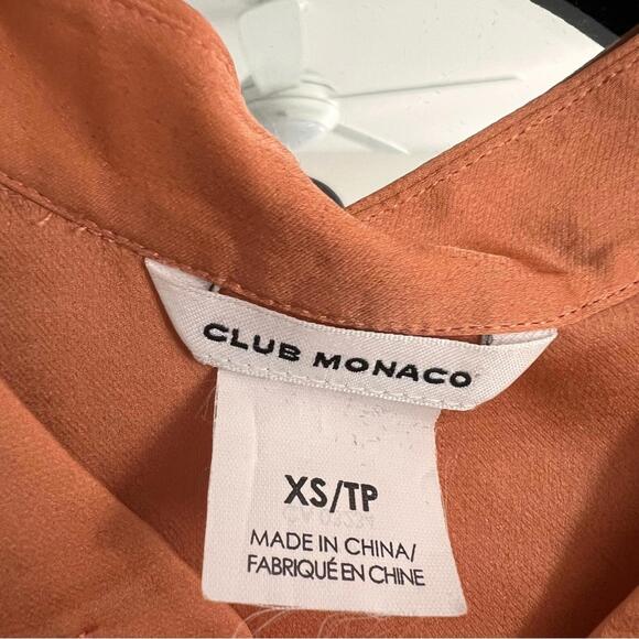 Club Monaco Silk Top - Picture 2 of 3